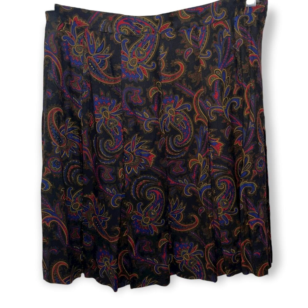 Vintage John Meyer Short pleated skirt Sz 12 EUC